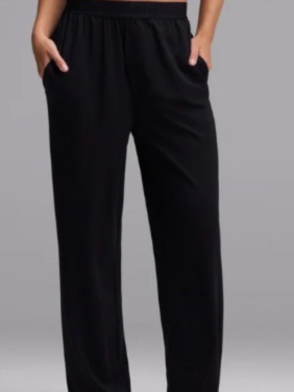 Cozy Earth First Layer Pajama Pants Jet Black Size L NWT